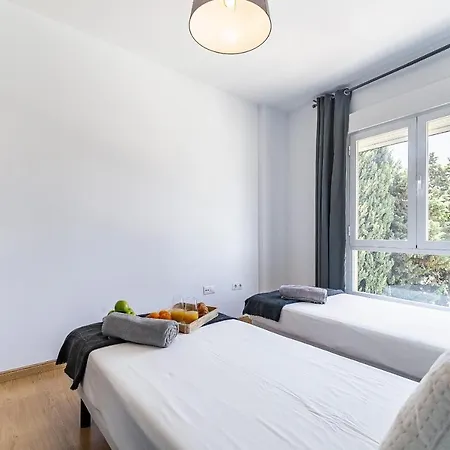 Modern Beach Apartment Valparaiso With Parking Malaga Exterior photo